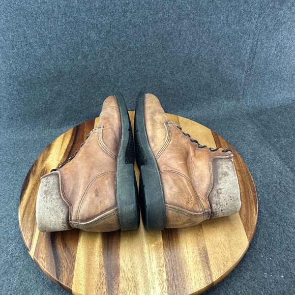 Vtg Georgia Boot Carbo Tec Mens Brown Leather Work Boots Sz 11 Made in USA main image 7